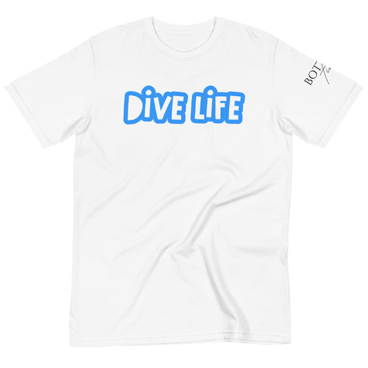 Bottom Time™ Eco-Friendly Unisex Organic Scuba Diver t-shirt,