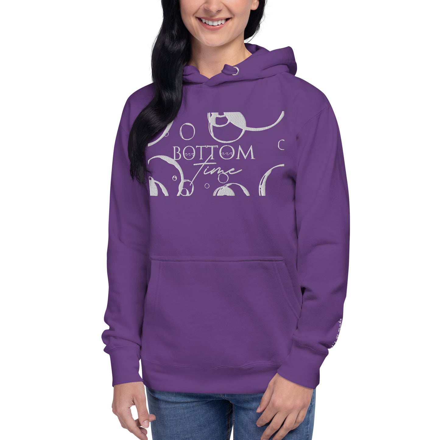 Bottom Time™ Eco-Friendly Unisex Hoodie, Let's go Make Some Bubbles