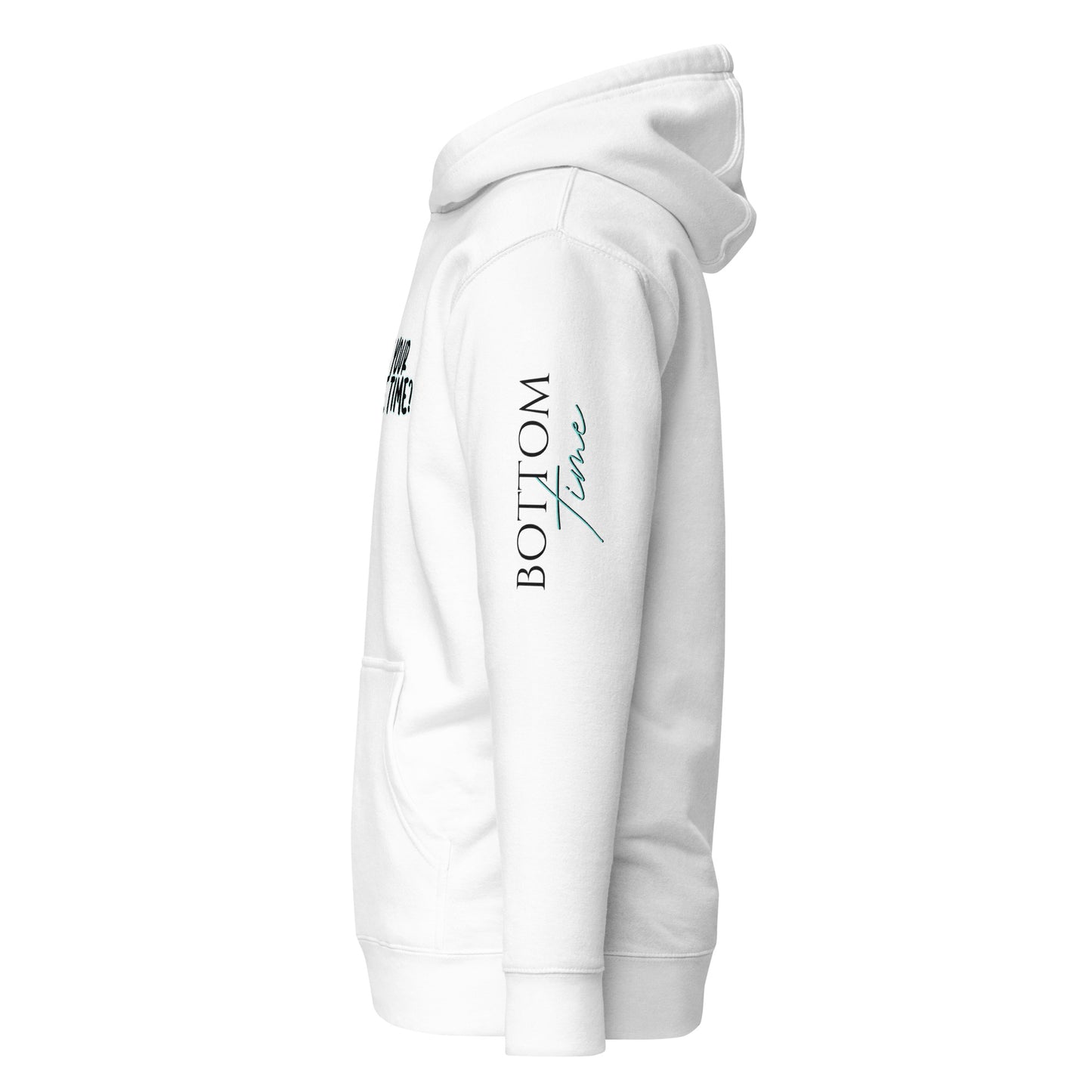 Bottom Time™ Eco-Friendly Unisex Fitted Hoodie, Scuba Diver Hoodie