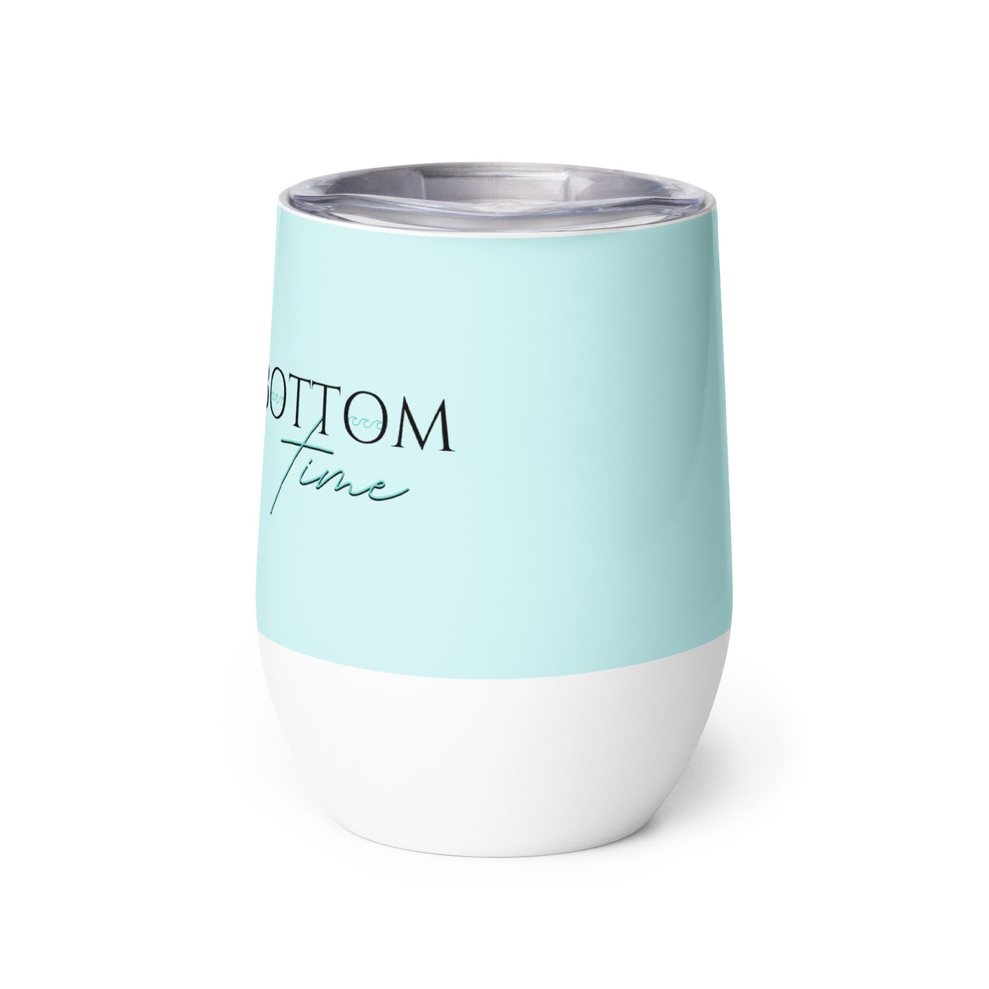 Bottom Time™ wine tumbler, scuba diver