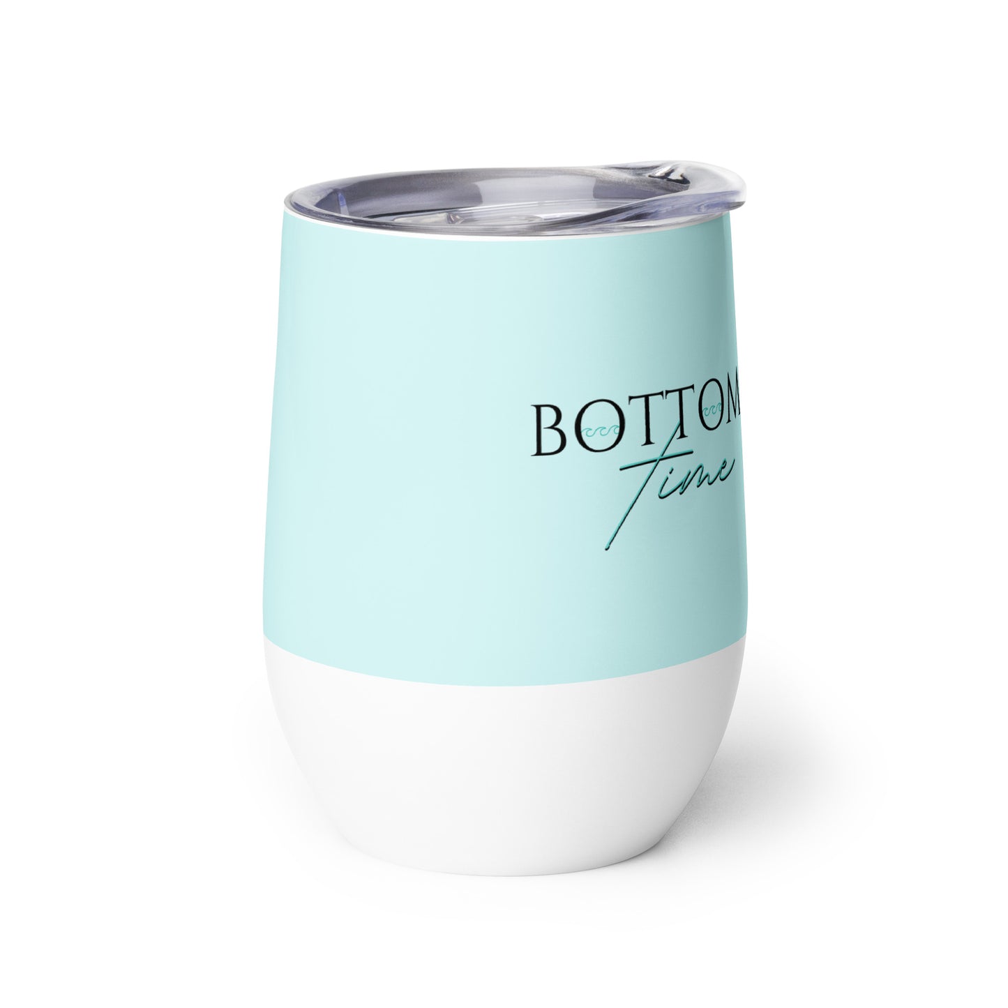 Bottom Time™ wine tumbler, scuba diver