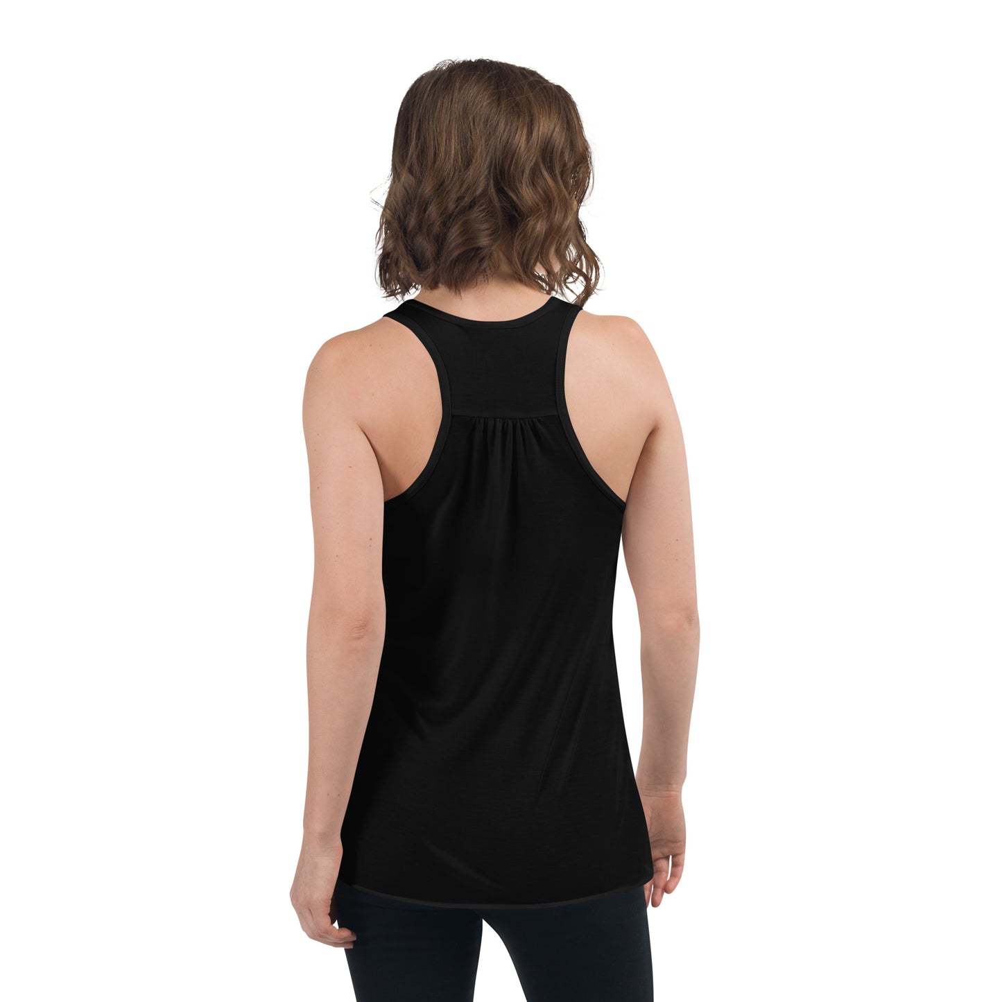 Bottom Time™ Eco-Friendly Ladies’  Flowy Racerback Tank, ProtectWomen's, Save the whales