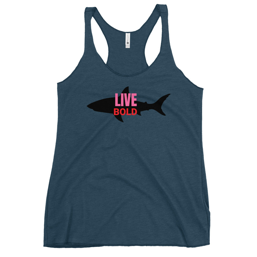 Bottom Time™ Eco-Friendly Scuba Diver Racerback Tank, Shark