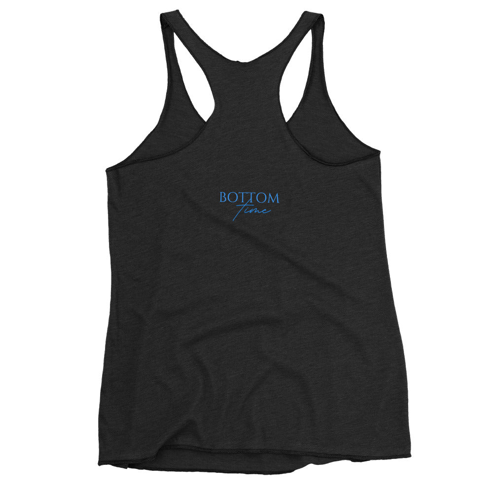 Bottom Time™ Eco-Friendly Scuba Diver Racerback Tank, Shark, Water