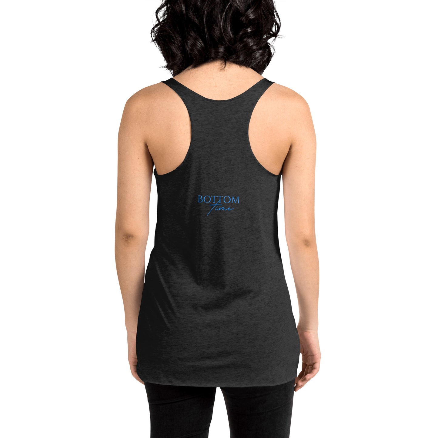 Bottom Time™ Eco-Friendly Scuba Diver Racerback Tank, Shark, Water