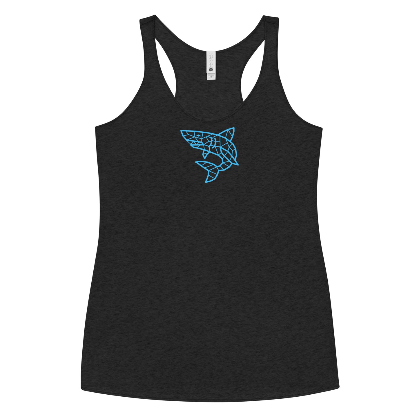 Bottom Time™ Eco-Friendly Scuba Diver Racerback Tank, Shark, Water