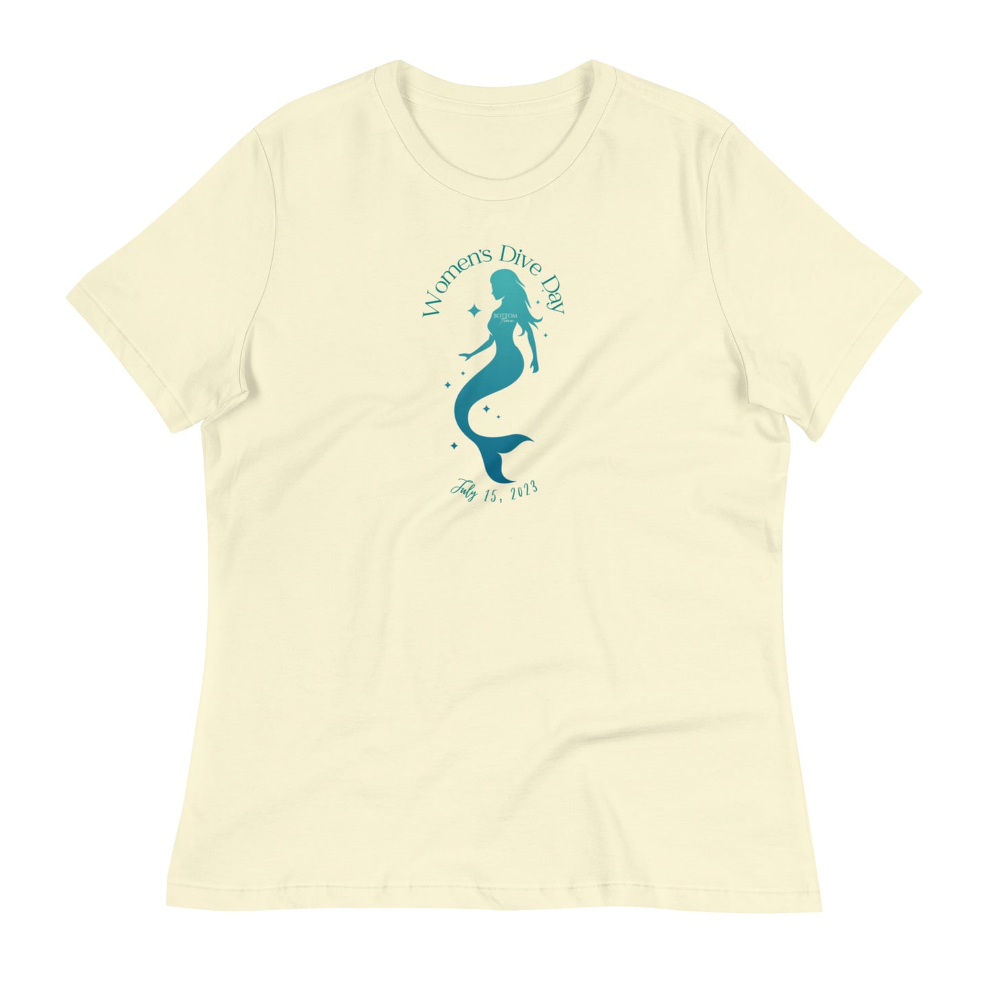 Bottom Time™ Eco-Friendly Women's Relaxed T-Shirt, Women's Dive Day