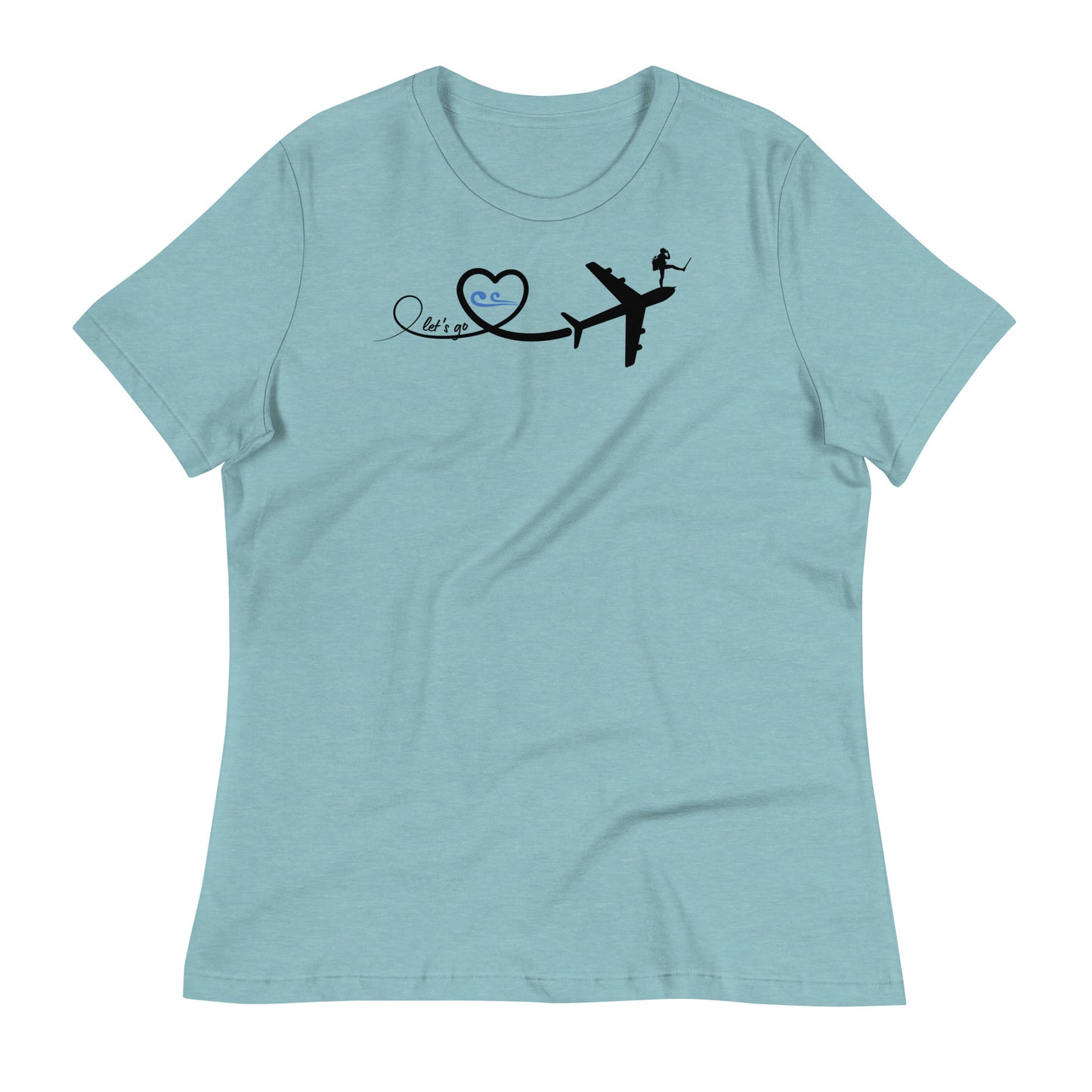 Bottom Time™ Eco-Friendly organic cotton t-shirt, travel shirt, scuba diver travel